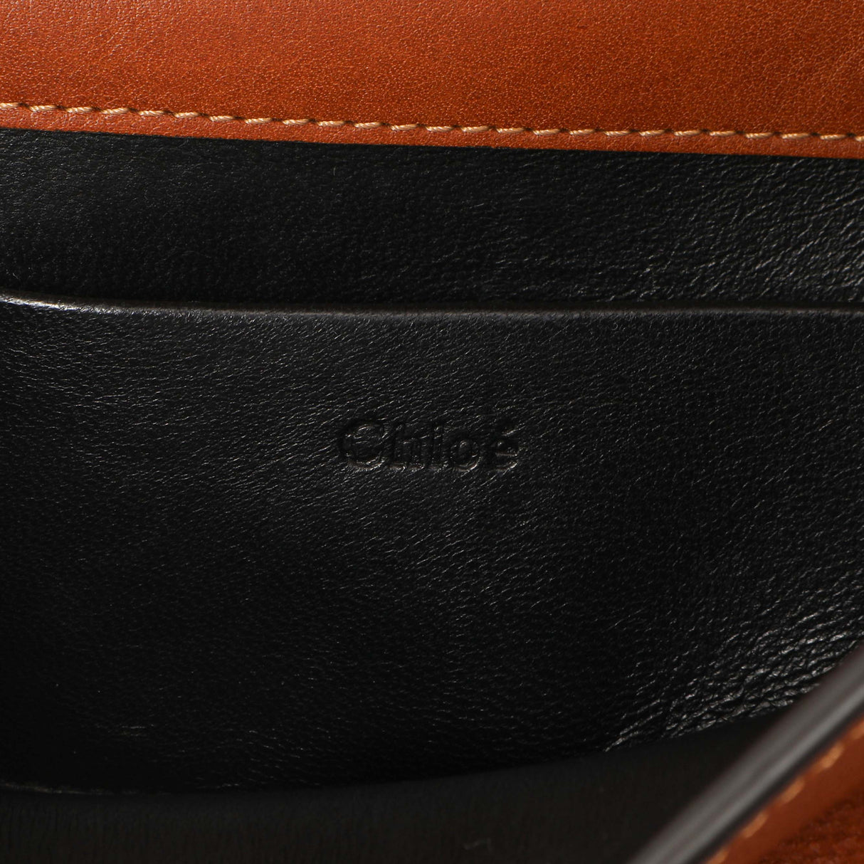 Chloe Brown Calfskin Small Nile Bracelet Minaudiere Bag Handbags Chloe