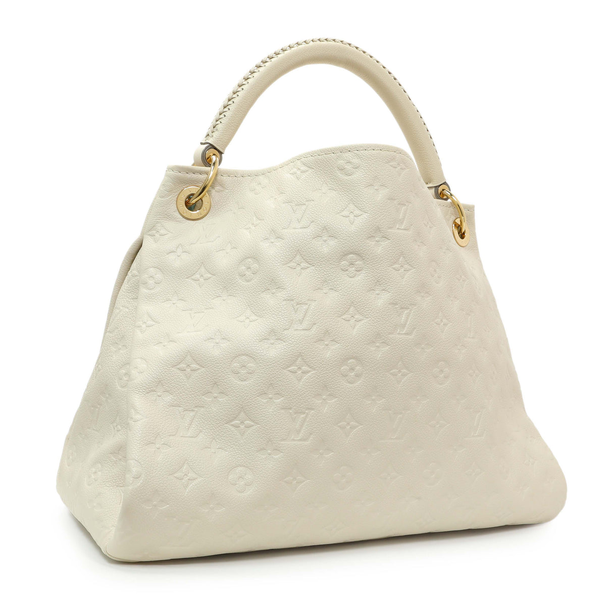 Louis Vuitton White Empreinte Artsy MM Handbags Louis Vuitton