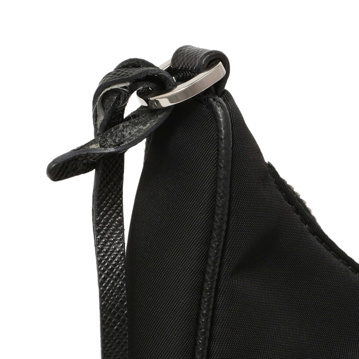 Prada Black Nylon Re-Edition 2005 Shoulder Bag Handbags Prada