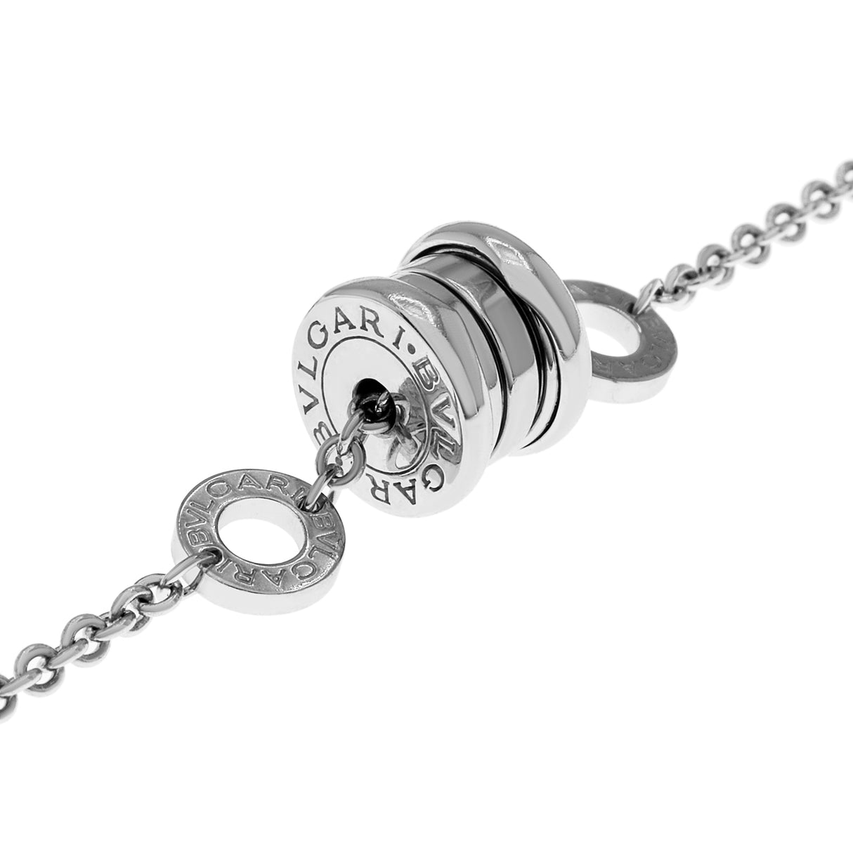 Bulgari 18K White Gold B.Zero1 Bracelet Designer Jewellery Bulgari