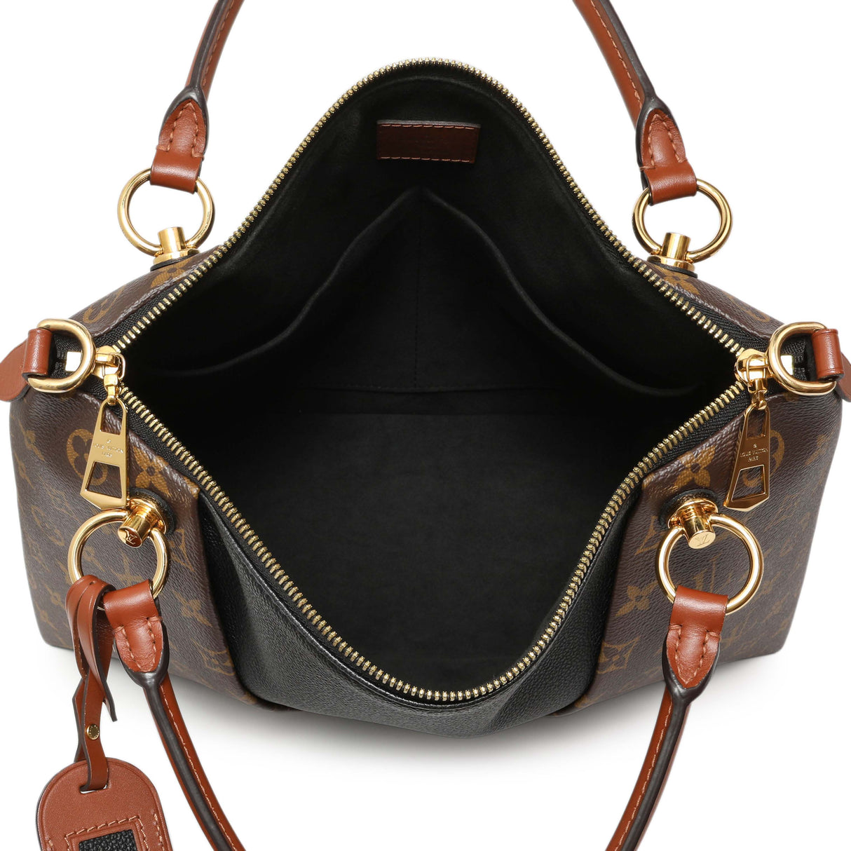 Louis Vuitton Black Monogram V Tote MM Handbags Louis Vuitton