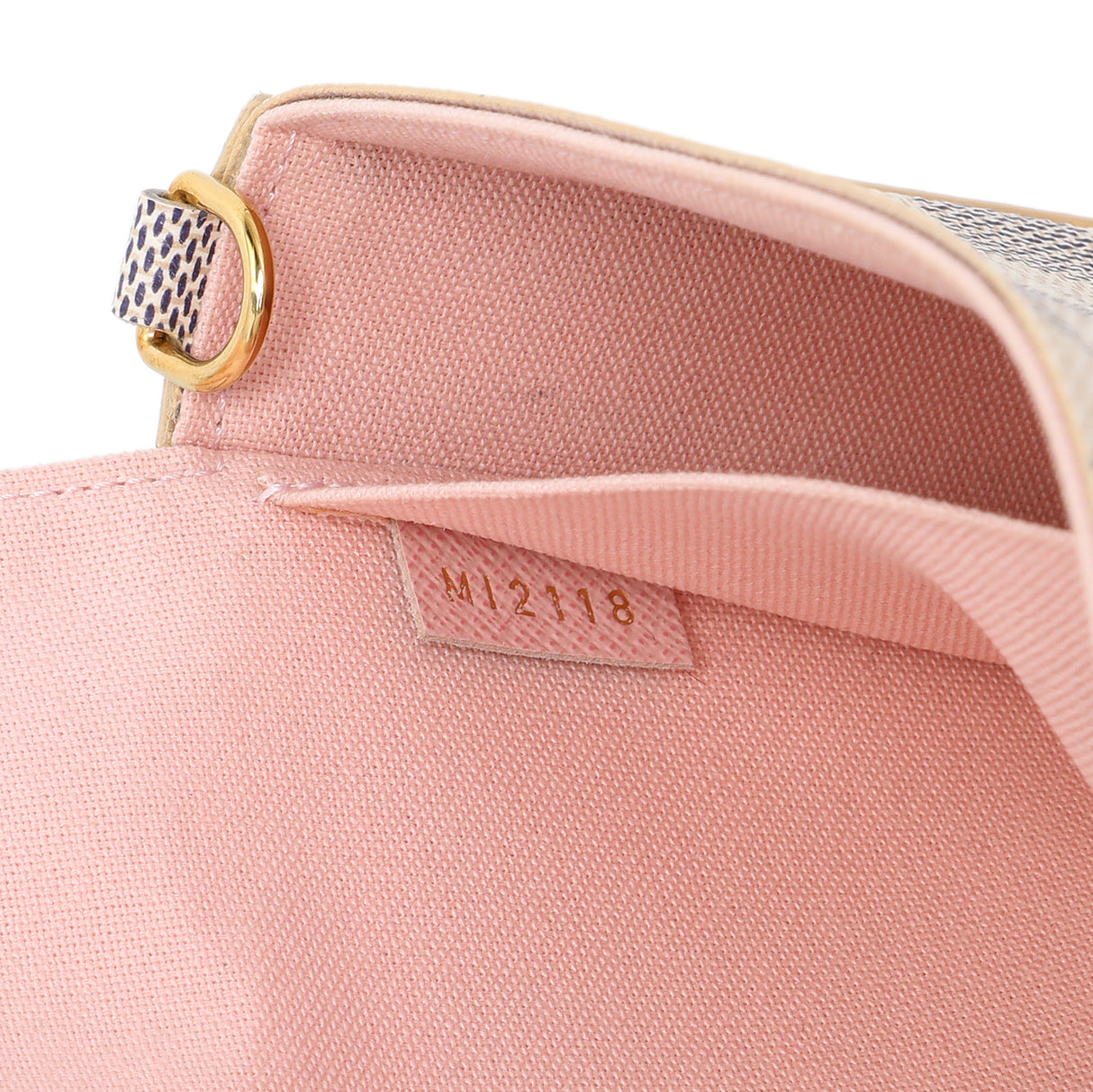 Louis Vuitton Damier Azur Pochette Felicie Chain Wallet Handbags Louis Vuitton