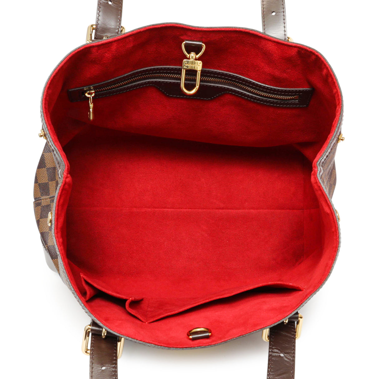 Louis Vuitton Damier Ebene Hampstead MM Handbags Louis Vuitton