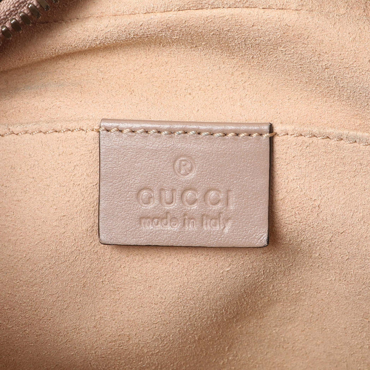 Gucci Porcelain Rose Calfskin Matelasse Small GG Marmont Chain Shoulder Bag Handbags Gucci