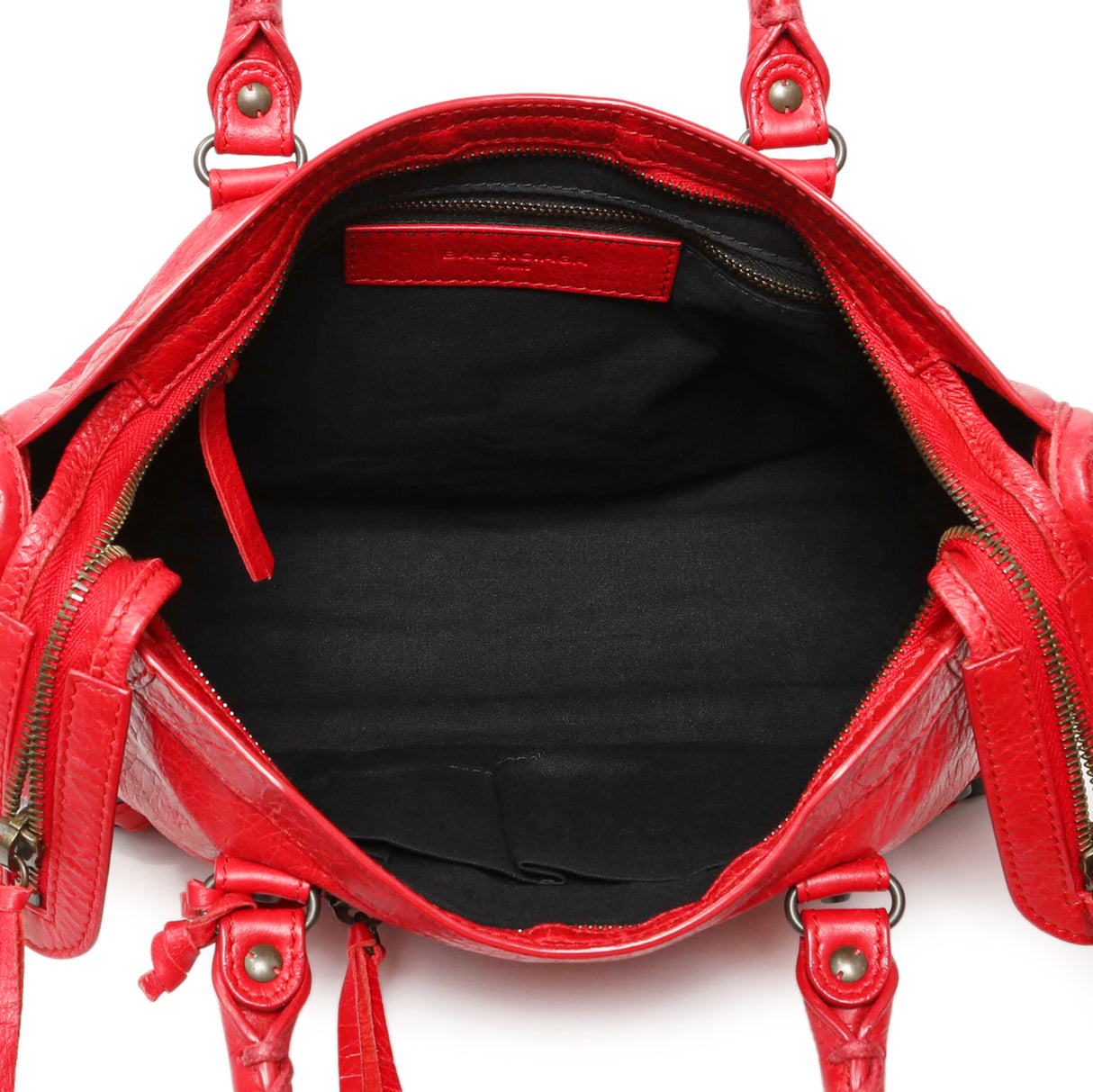 Balenciaga Red Agneau Classic Hardware S City Handbags Balenciaga