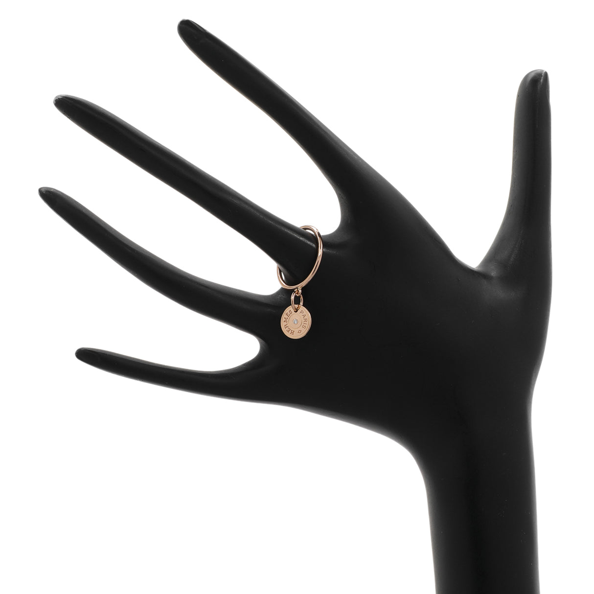 Hermes 18K Rose Gold Gambade Ring Designer Jewellery Hermes