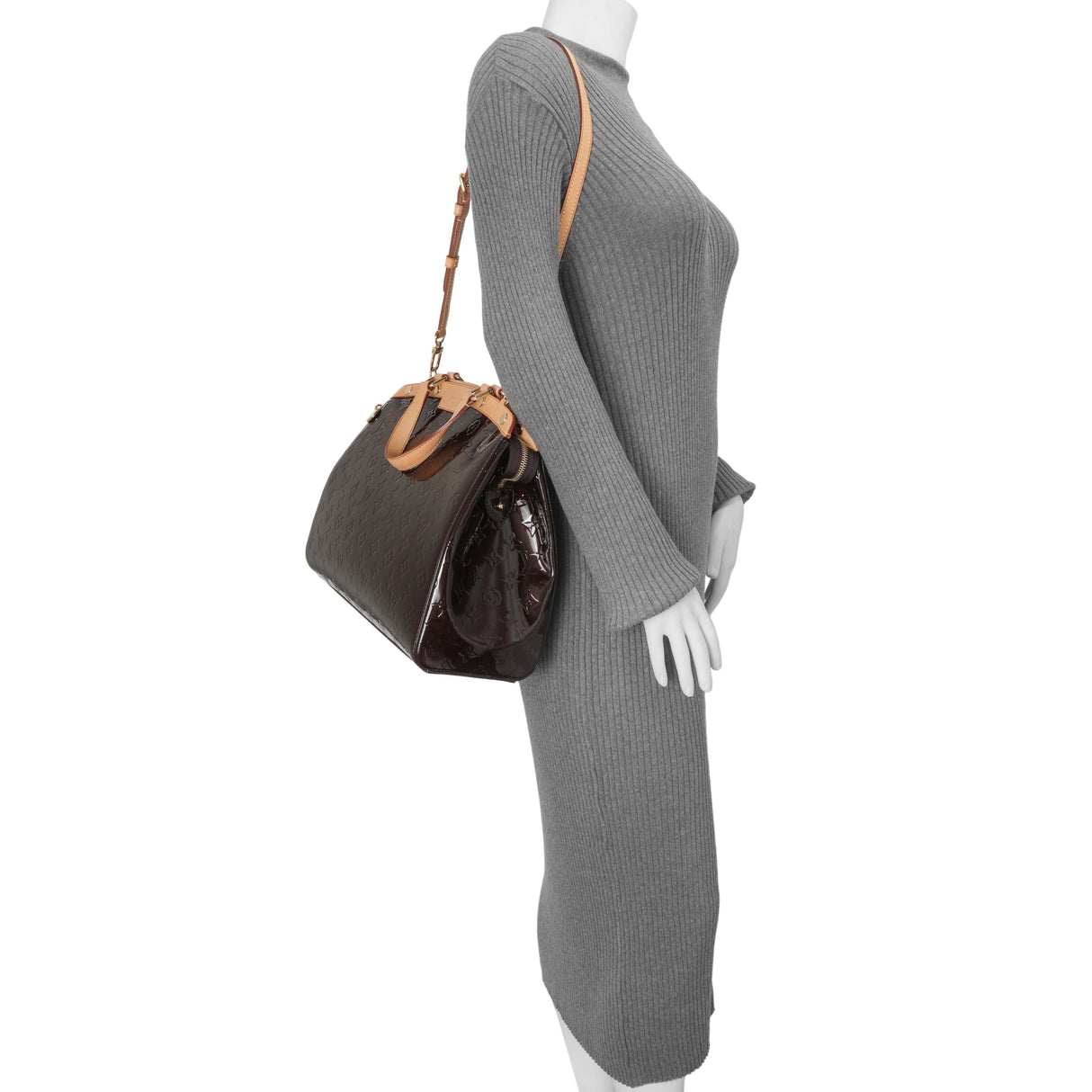 Louis Vuitton Amarante Vernis Brea GM Handbags Louis Vuitton