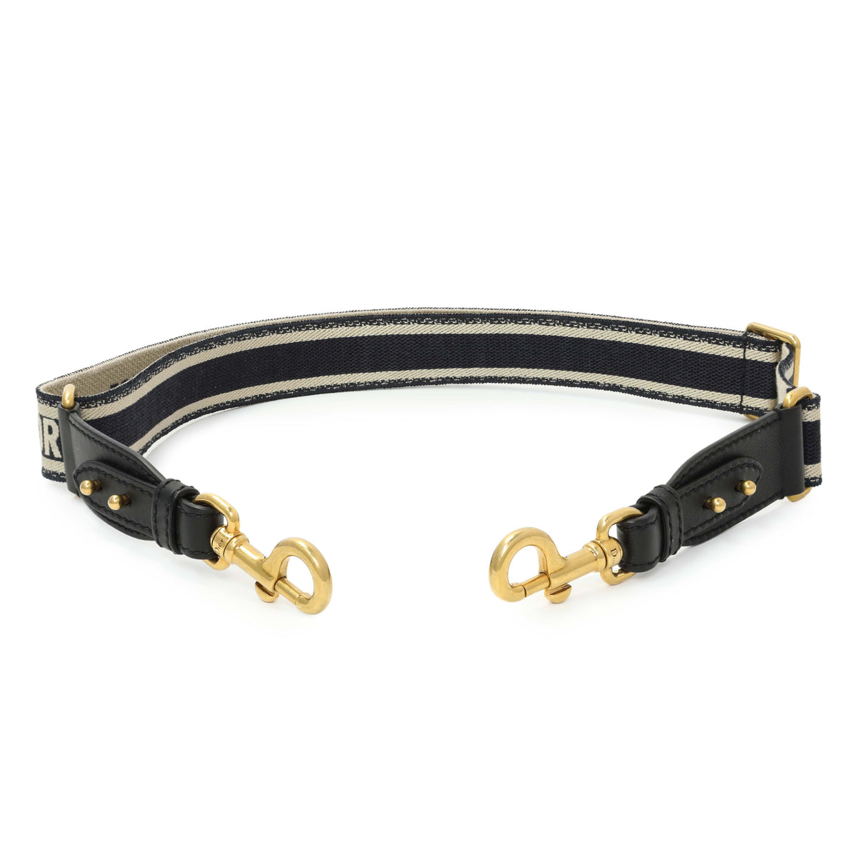 Christian Dior Canvas Embroidered Shoulder Strap Accessories Christian Dior