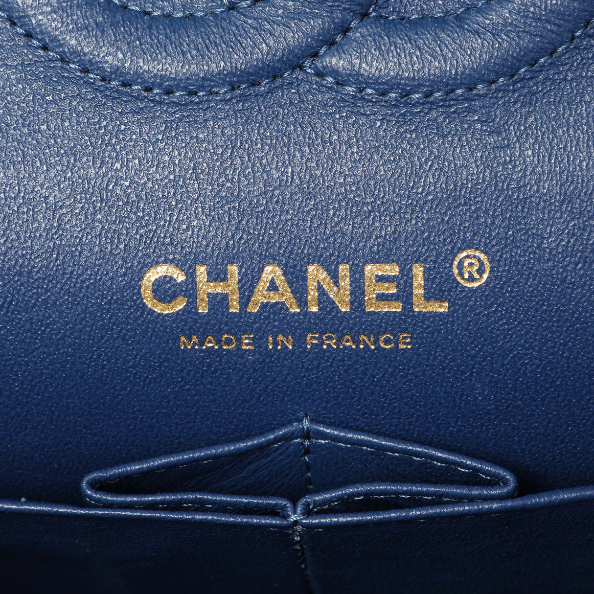 Chanel Quilted Denim Medium Classic Double Flap Handbags Chanel