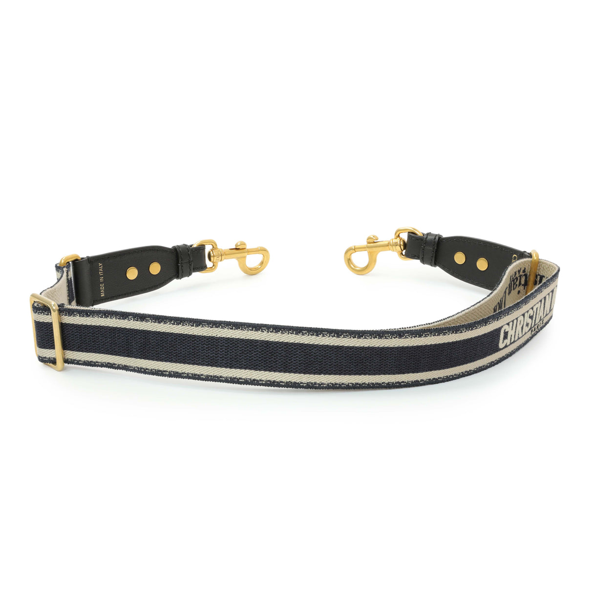 Christian Dior Canvas Embroidered Shoulder Strap Accessories Christian Dior