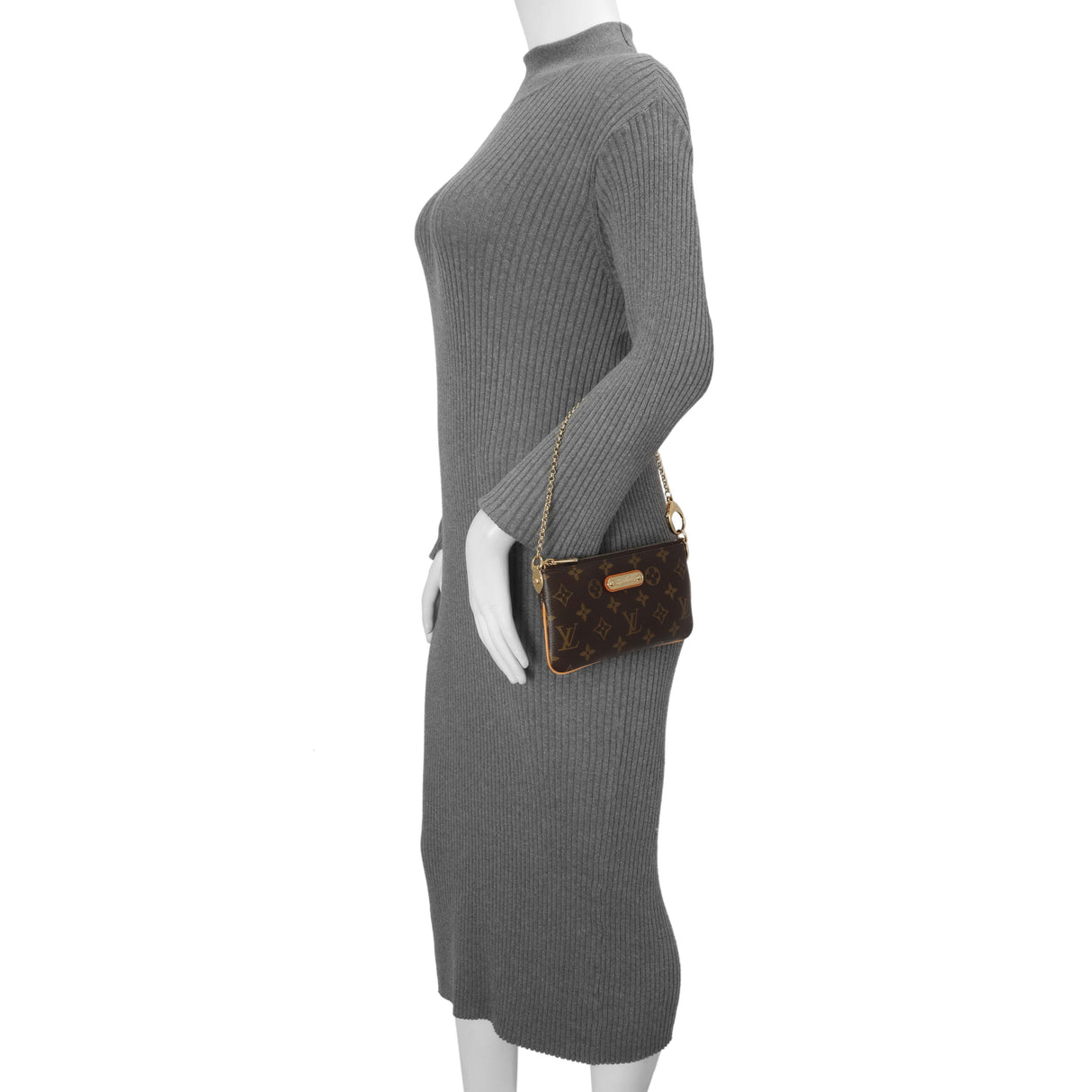 Louis Vuitton Monogram Pochette Milla MM Handbags Louis Vuitton