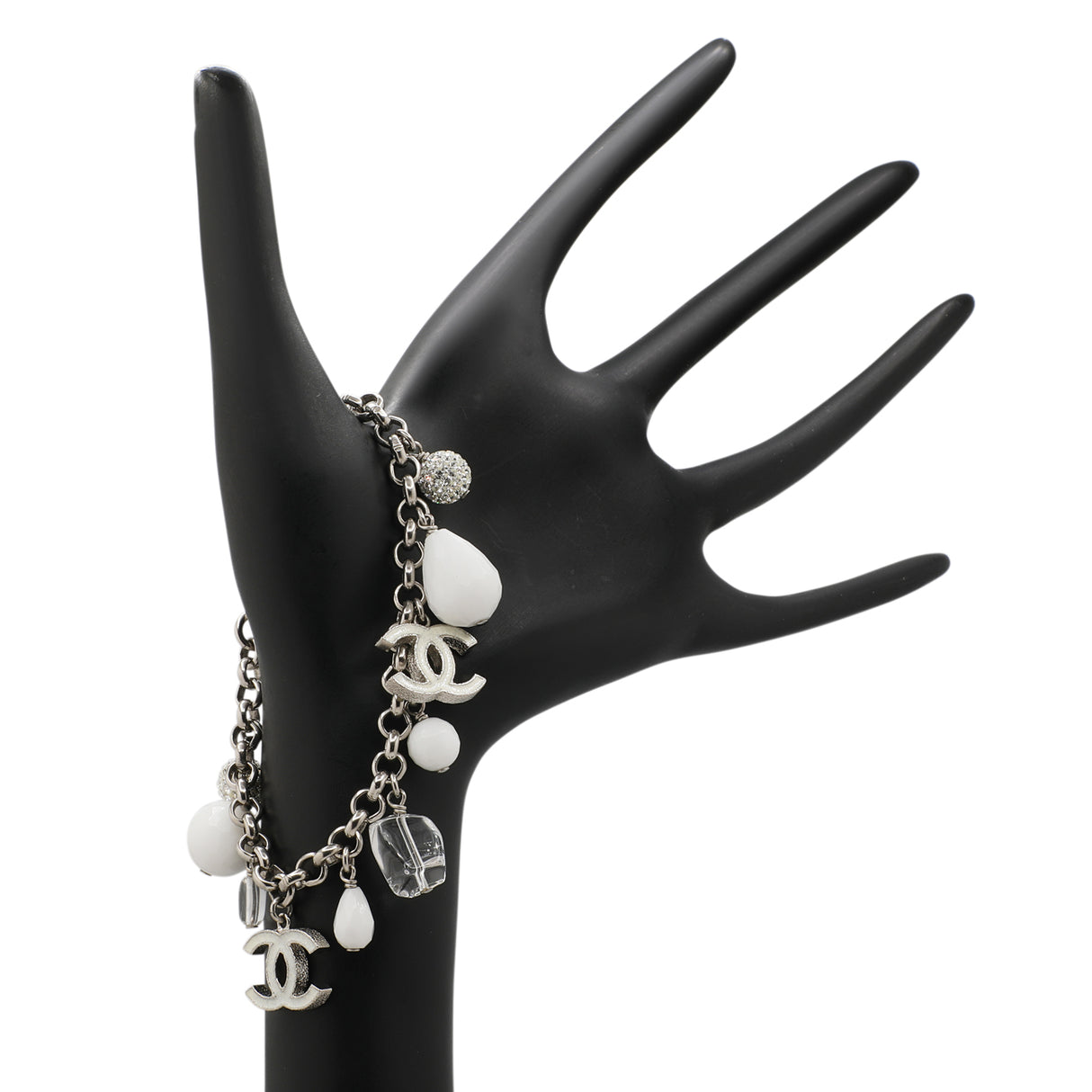 Chanel CC Crystal Charm Bracelet Bracelets Chanel
