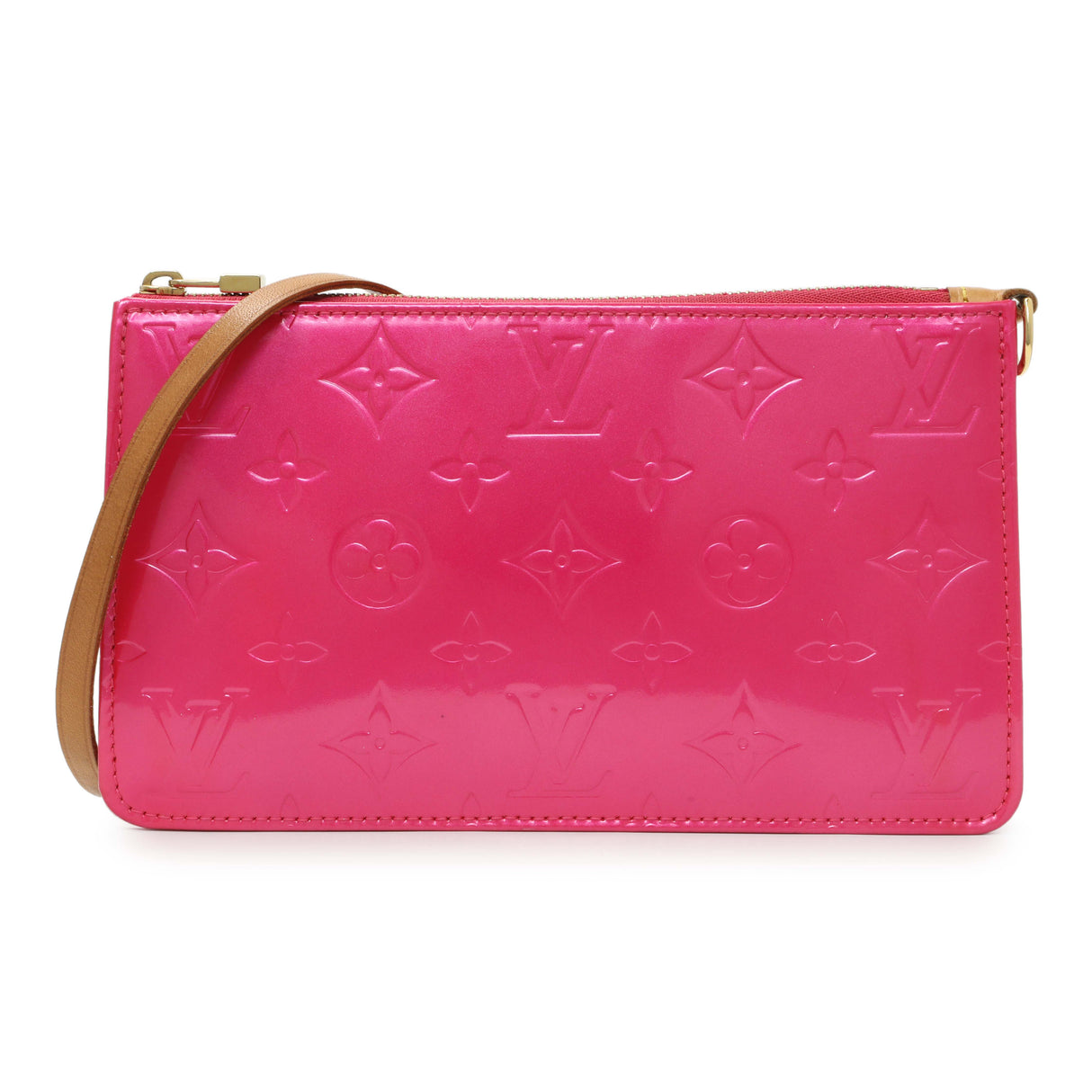Louis Vuitton Fuchsia Monogram Vernis Lexington Pochette Handbags Louis Vuitton