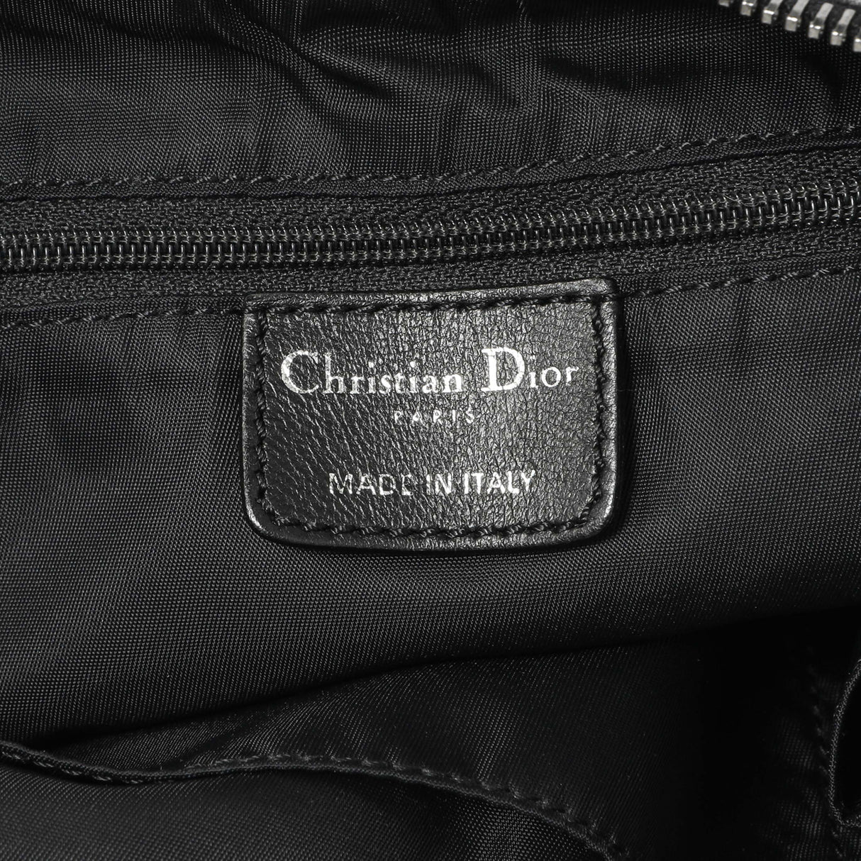 Christian Dior Black Monogram Buckle Hobo Handbags Modaselle