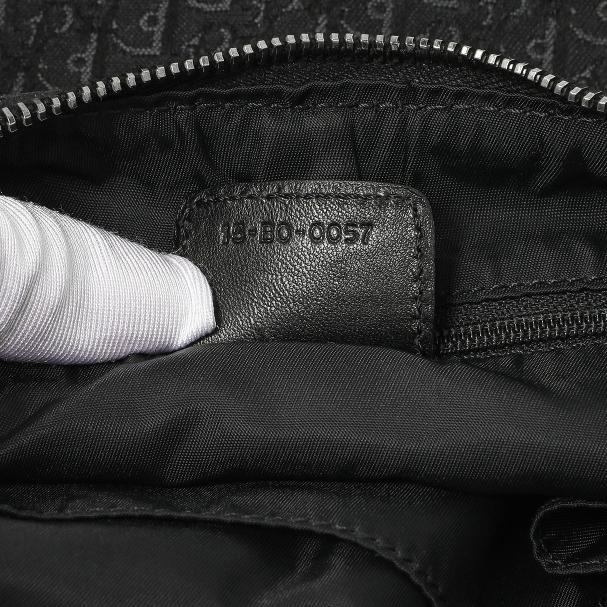 Christian Dior Black Monogram Buckle Hobo Handbags Modaselle