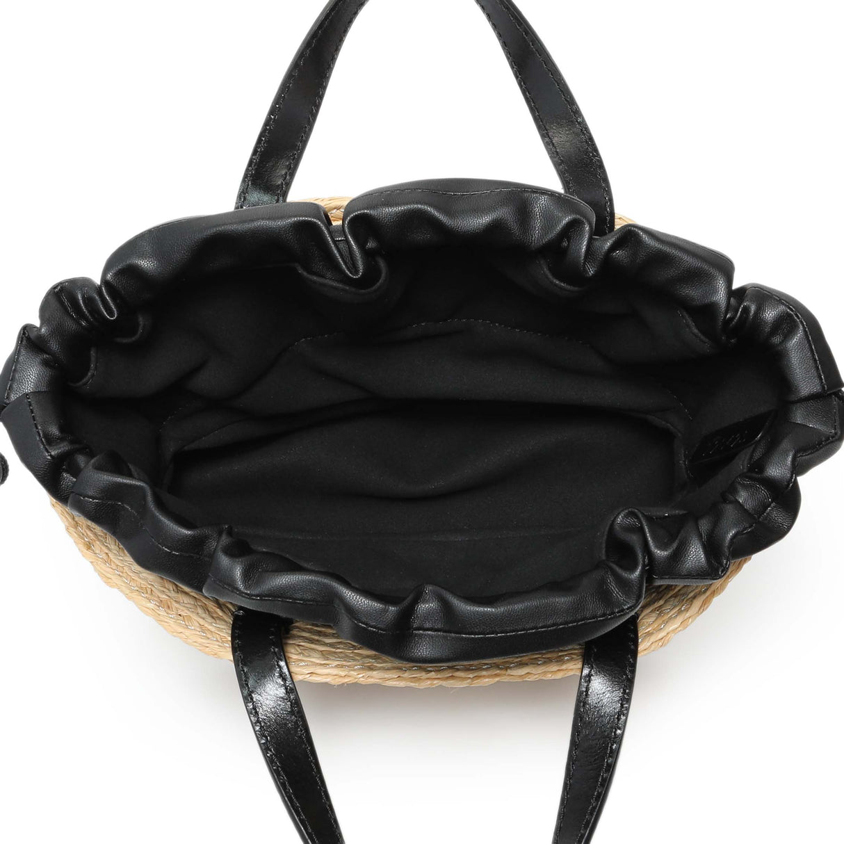 Balmain Raffia Mini Shuffle Tote Handbags Balmain