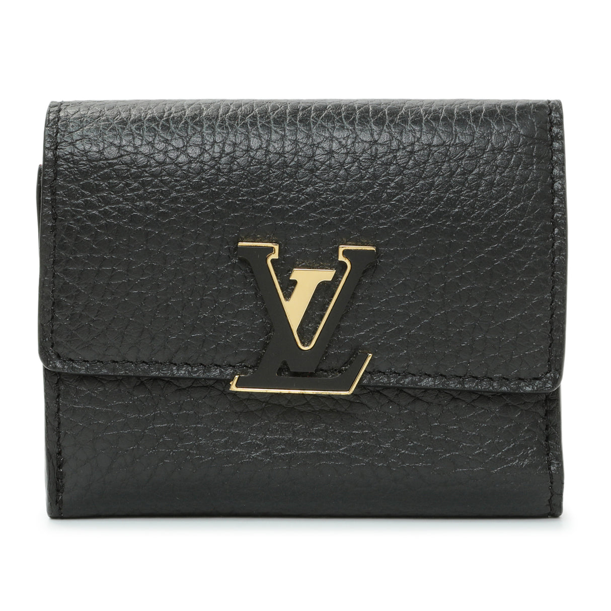 Louis Vuitton Black Taurillon Capucines XS Wallet Accessories Louis Vuitton