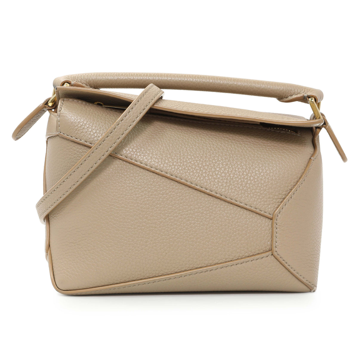 Loewe Sand Grained Calfskin Mini Puzzle Bag Handbags Loewe