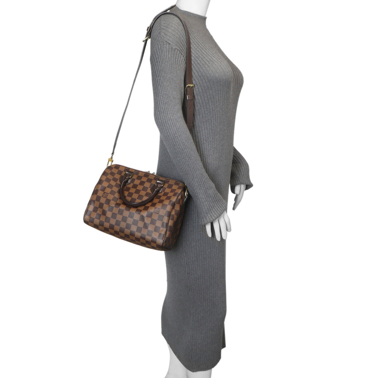 Louis Vuitton Damier Ebene Speedy Bandouliere 25 Handbags Louis Vuitton