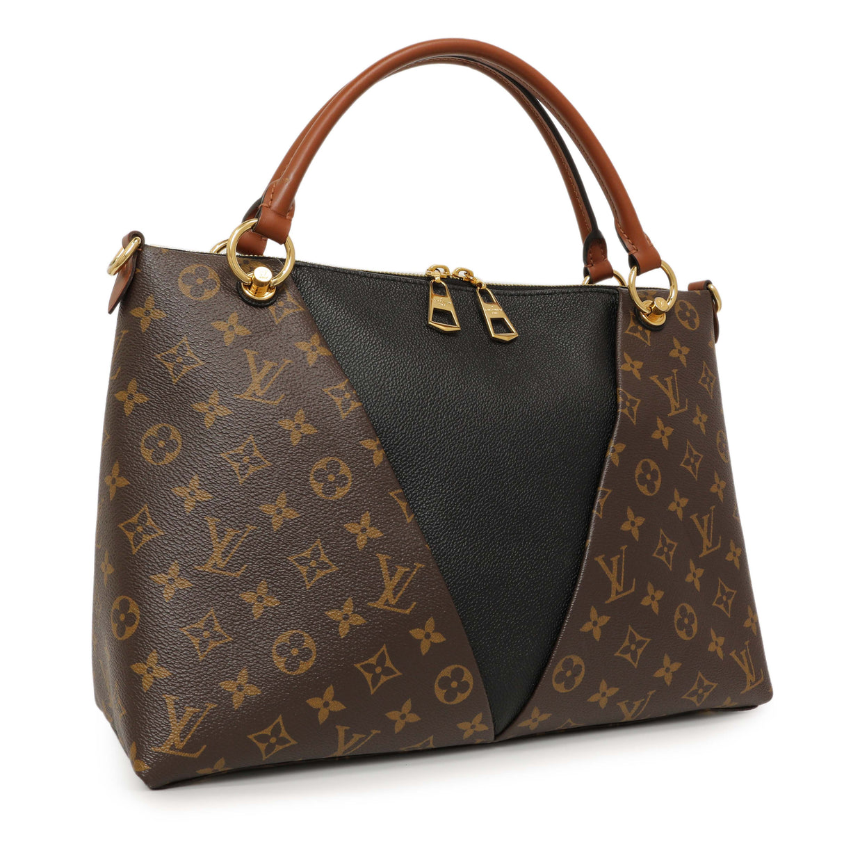 Louis Vuitton Black Monogram V Tote MM Handbags Louis Vuitton