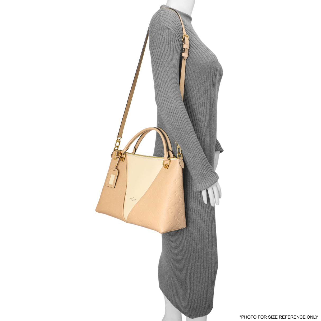 Louis Vuitton Beige Empreinte V Tote MM Handbags Louis Vuitton
