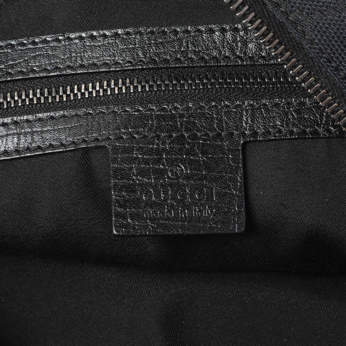 Gucci Black Monogram Medium Horsebit Chain Hobo Handbags Gucci