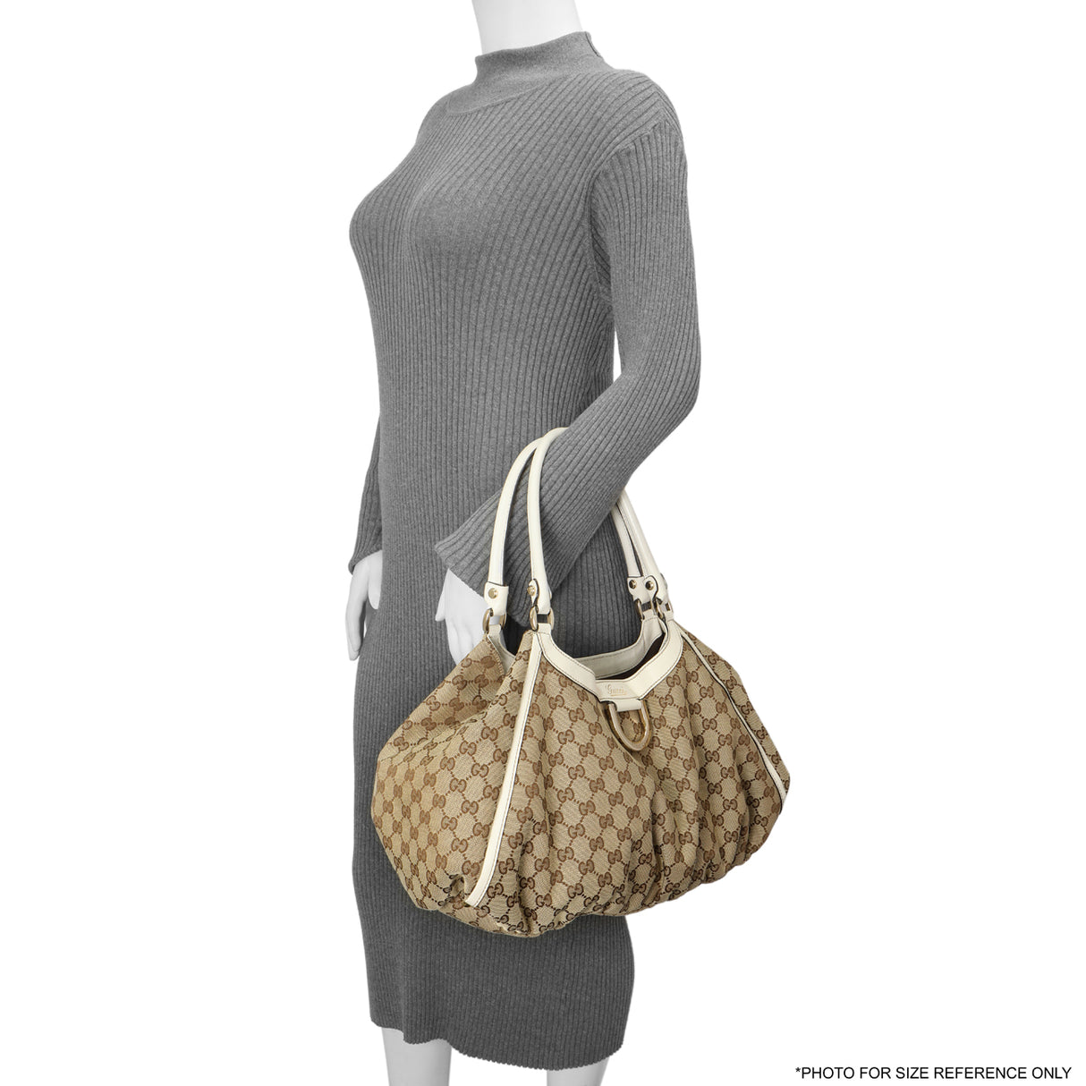 Gucci Monogram Large D Ring Hobo Handbags Gucci