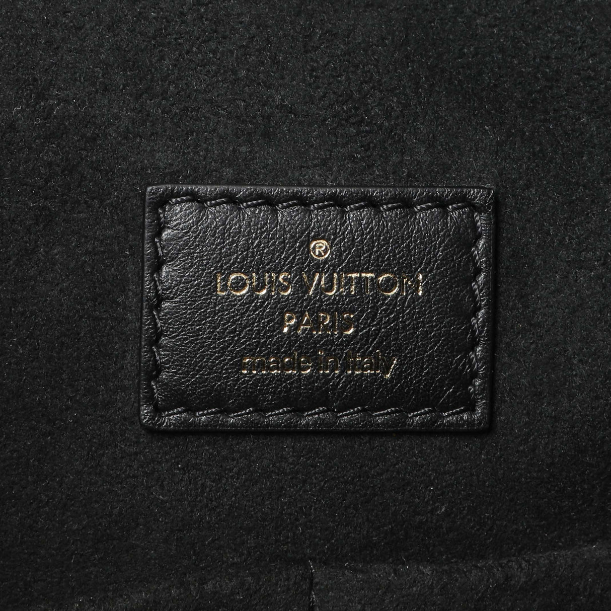 Louis Vuitton Black Lambskin Quilted Flowers Triangle Softy Handbags Louis Vuitton