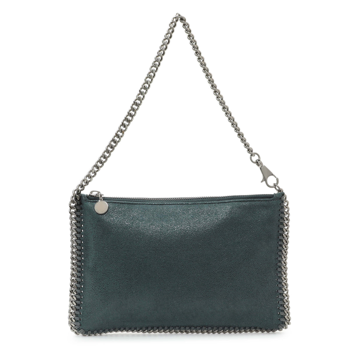 Stella McCartney Falabella Shaggy Deer Zipped Clutch Bag Handbags Stella McCartney
