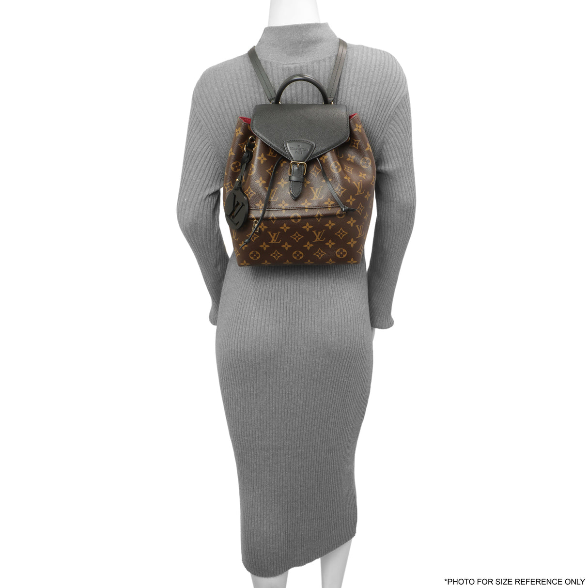 Louis Vuitton Black Monogram Montsouris PM Handbags Louis Vuitton