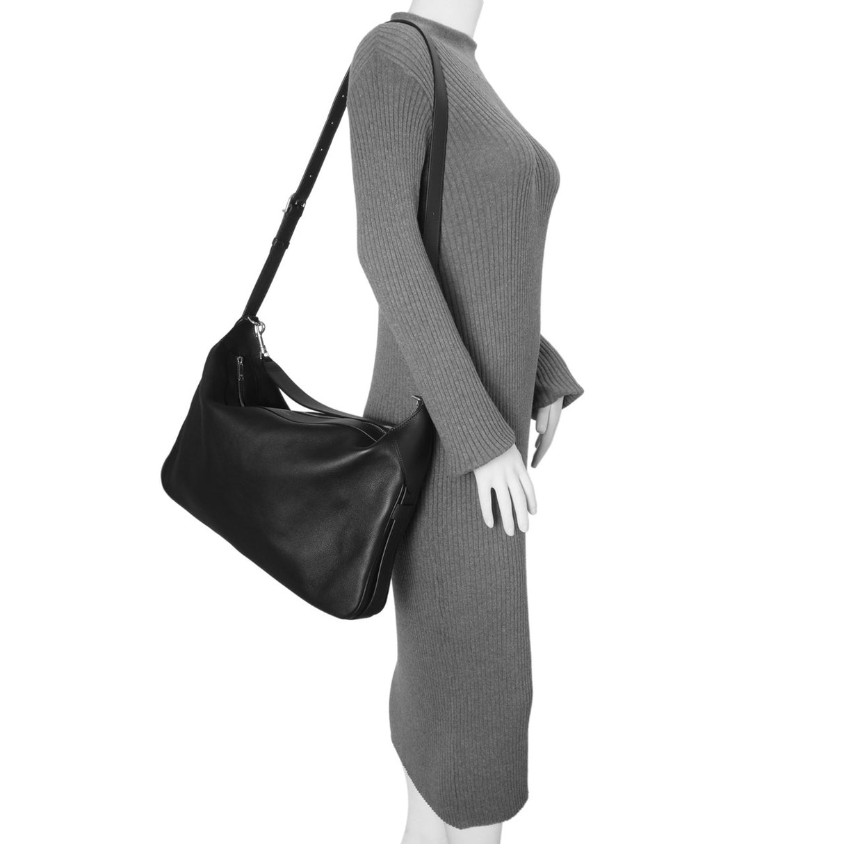 Celine Black Calfskin Large Strap Romy Handbags Celine