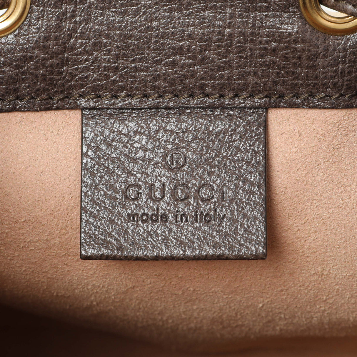 Gucci GG Supreme Monogram Web Mini Ophidia Bucket Bag Handbags Gucci