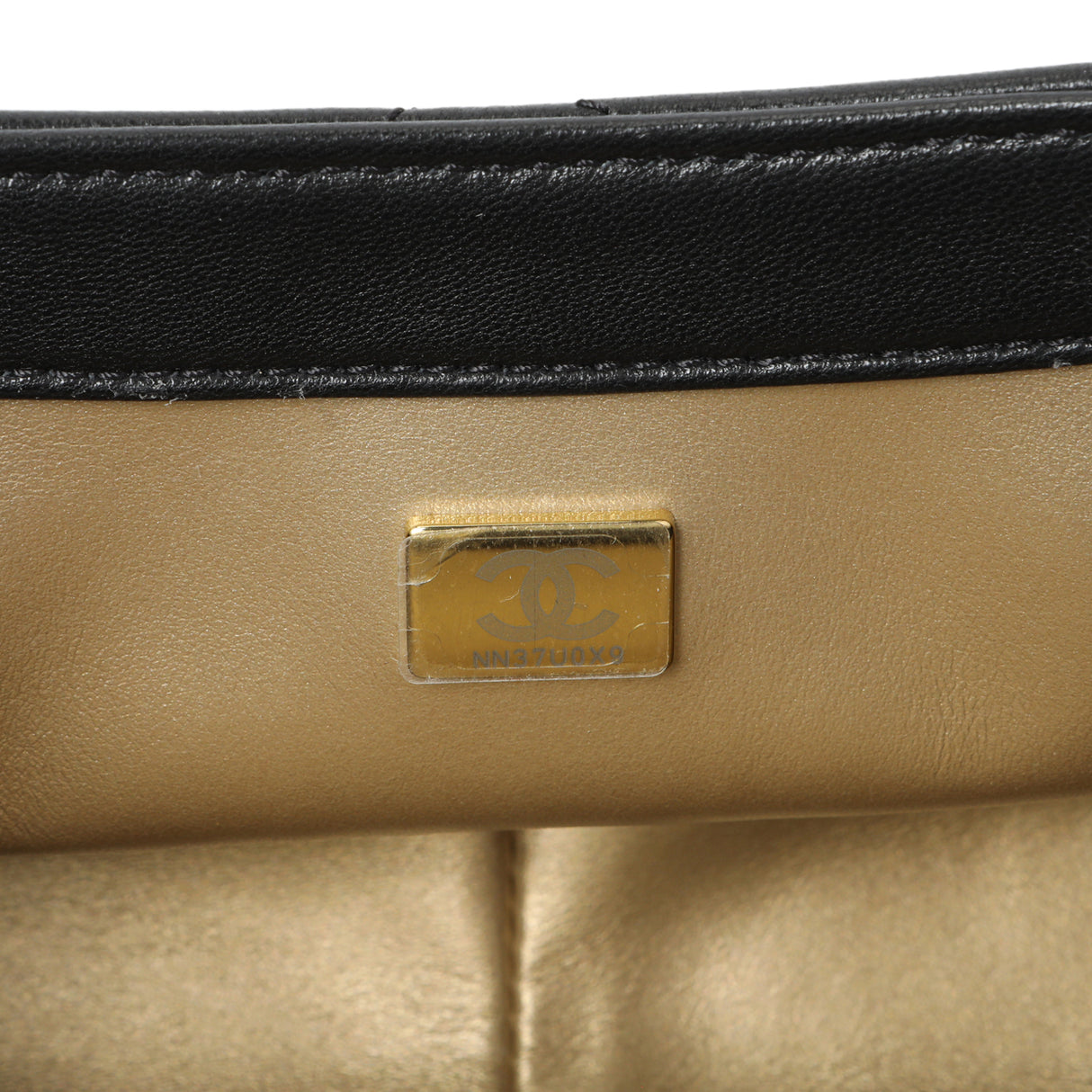 Chanel Black Quilted Lambskin Pearl Small Flap Handbags Chanel