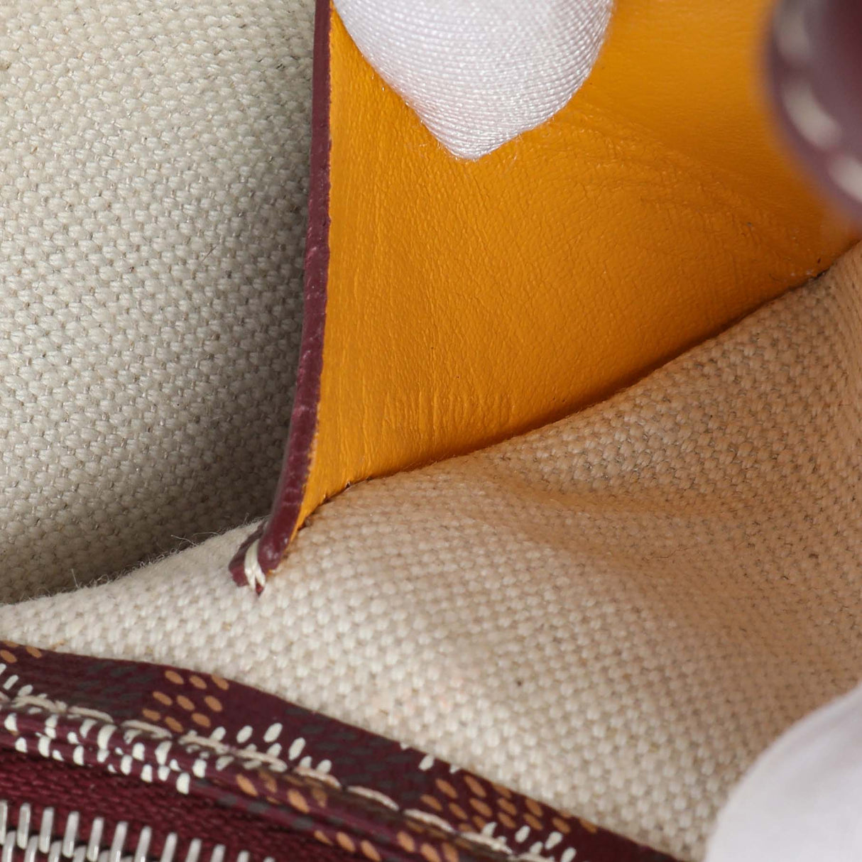 Goyard Burgundy Goyardine Plumet Wallet Clutch Handbags Goyard