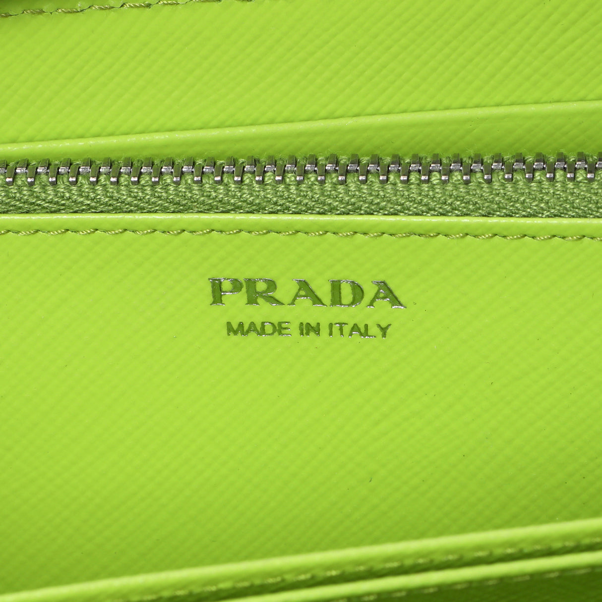 Prada Watermelon Print Saffiano Zip Around Wallet Accessories Prada
