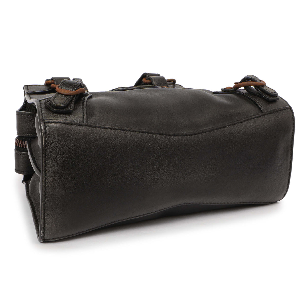 Balenciaga Black Used Calfskin Mini Neo City Handbags Balenciaga