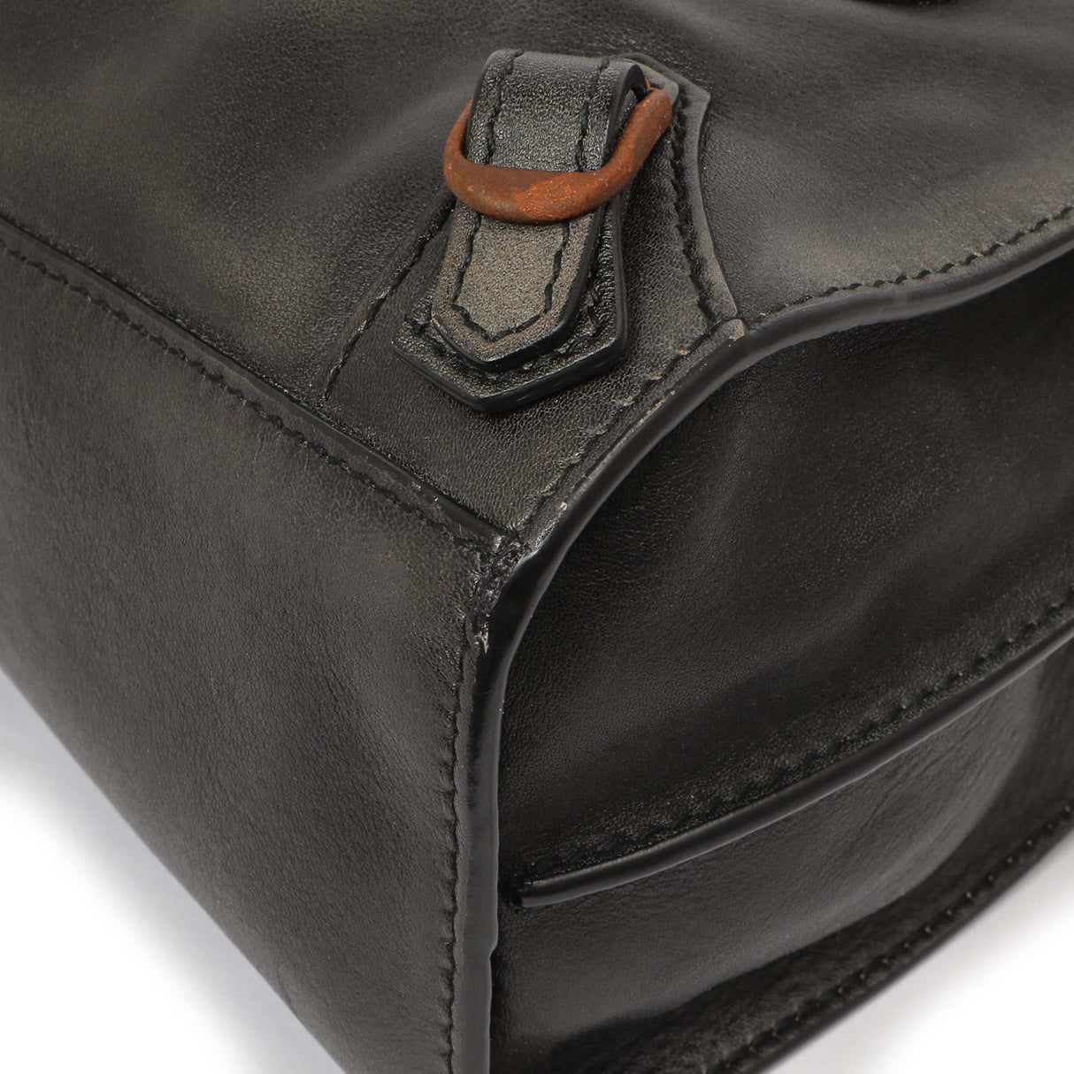 Balenciaga Black Used Calfskin Mini Neo City Handbags Balenciaga