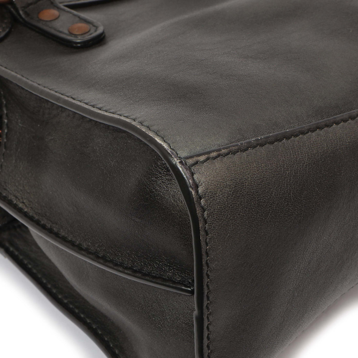 Balenciaga Black Used Calfskin Mini Neo City Handbags Balenciaga