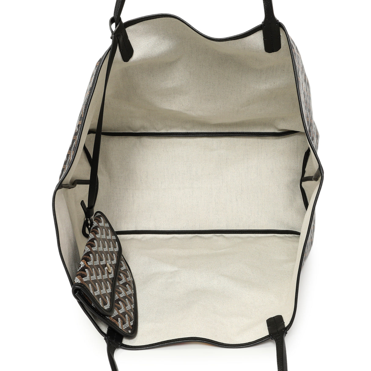 Goyard Black Goyardine Saint Louis GM Handbags Goyard