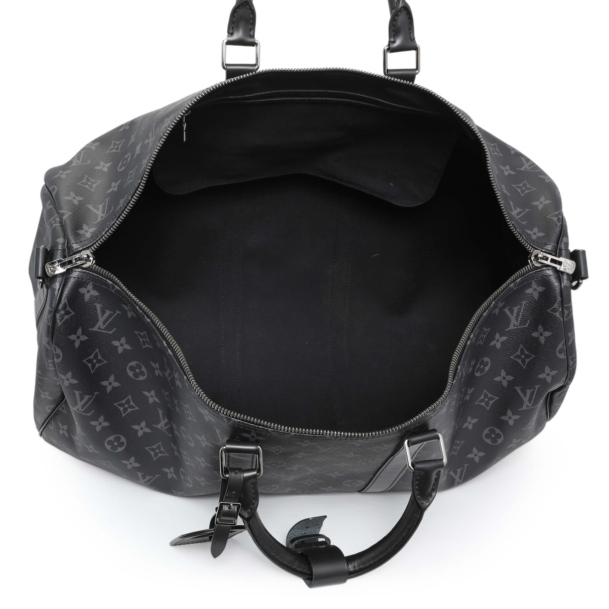 Louis Vuitton Monogram Eclipse Keepall Bandouliere 55 Handbags Louis Vuitton