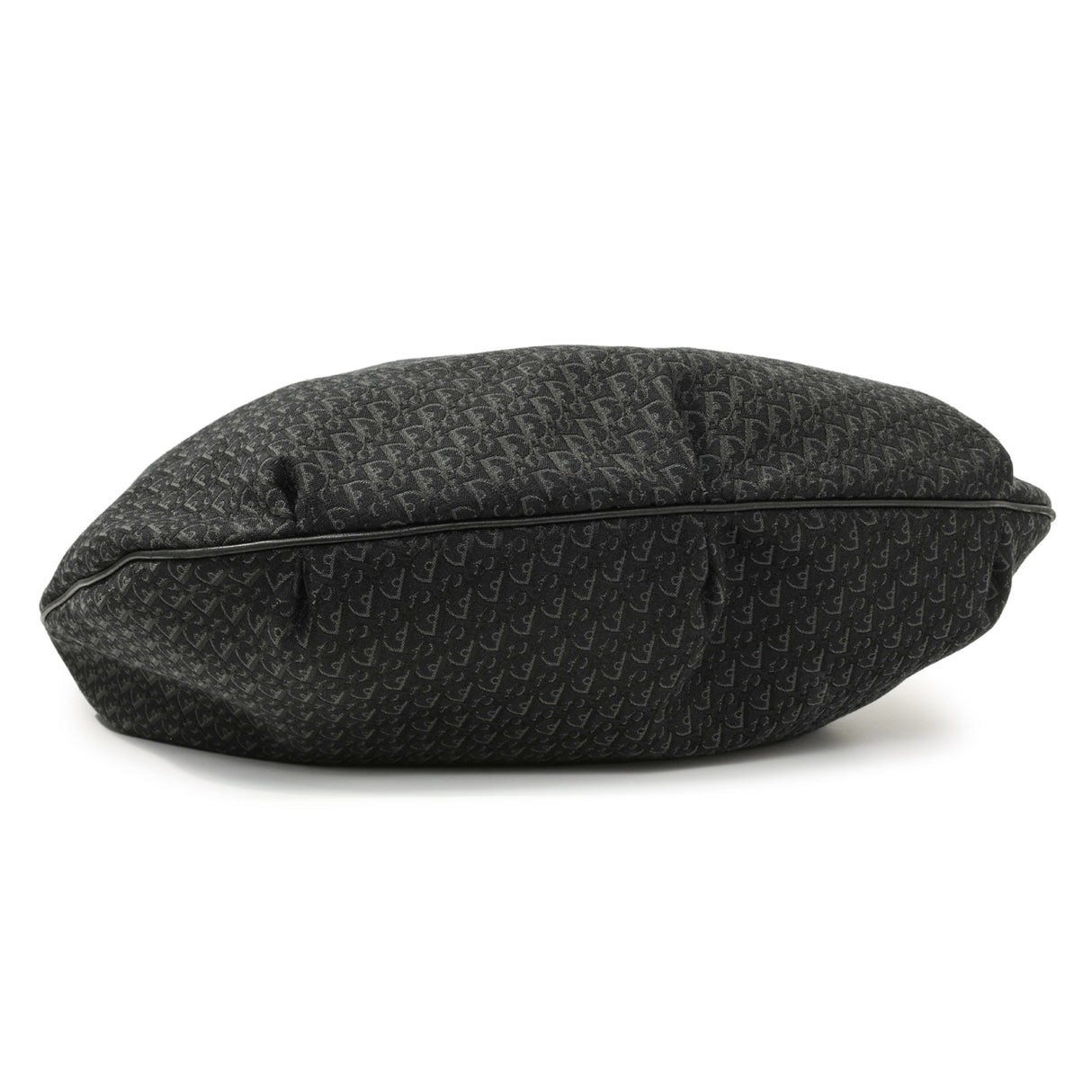 Christian Dior Black Monogram Buckle Hobo Handbags Modaselle