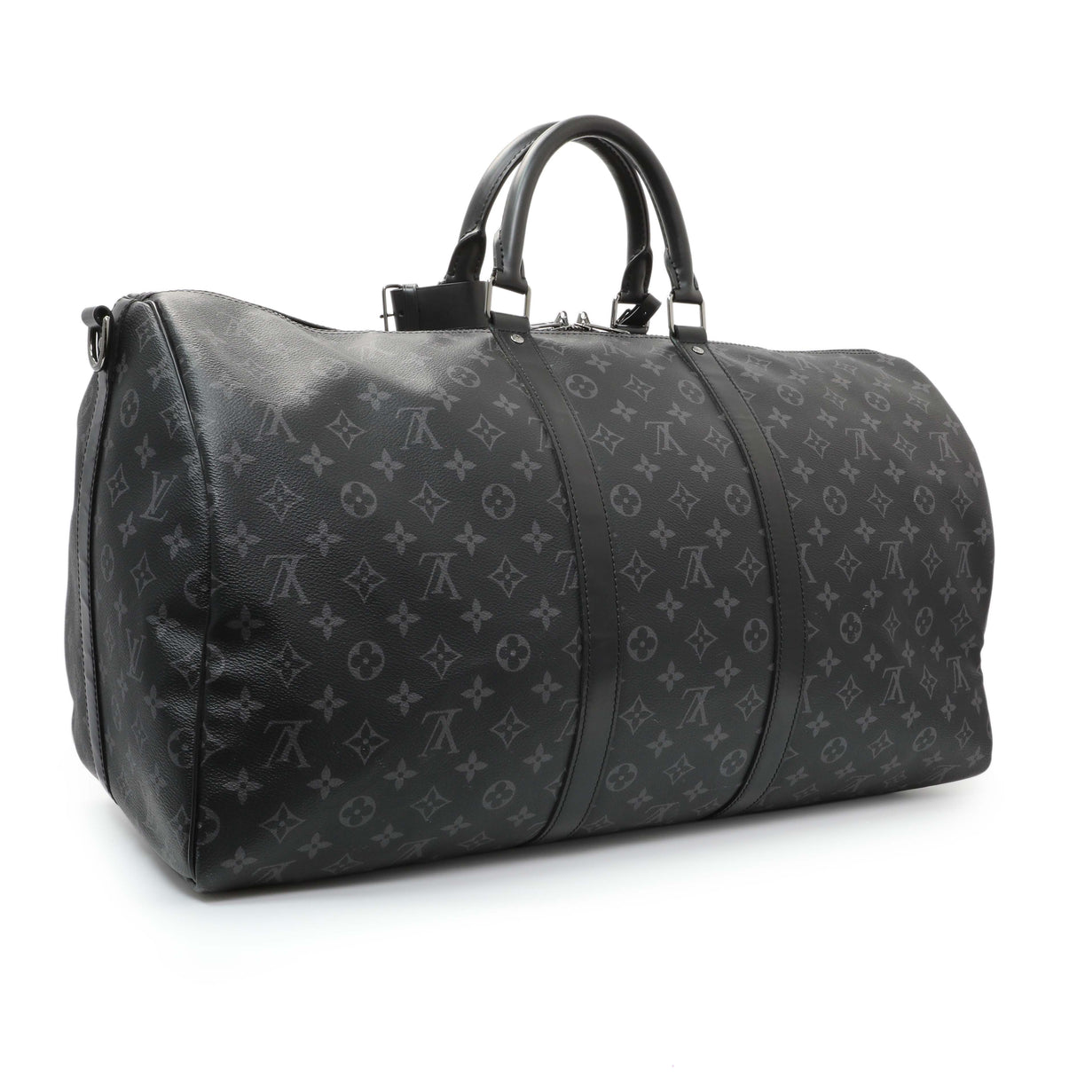 Louis Vuitton Monogram Eclipse Keepall Bandouliere 55 Handbags Louis Vuitton