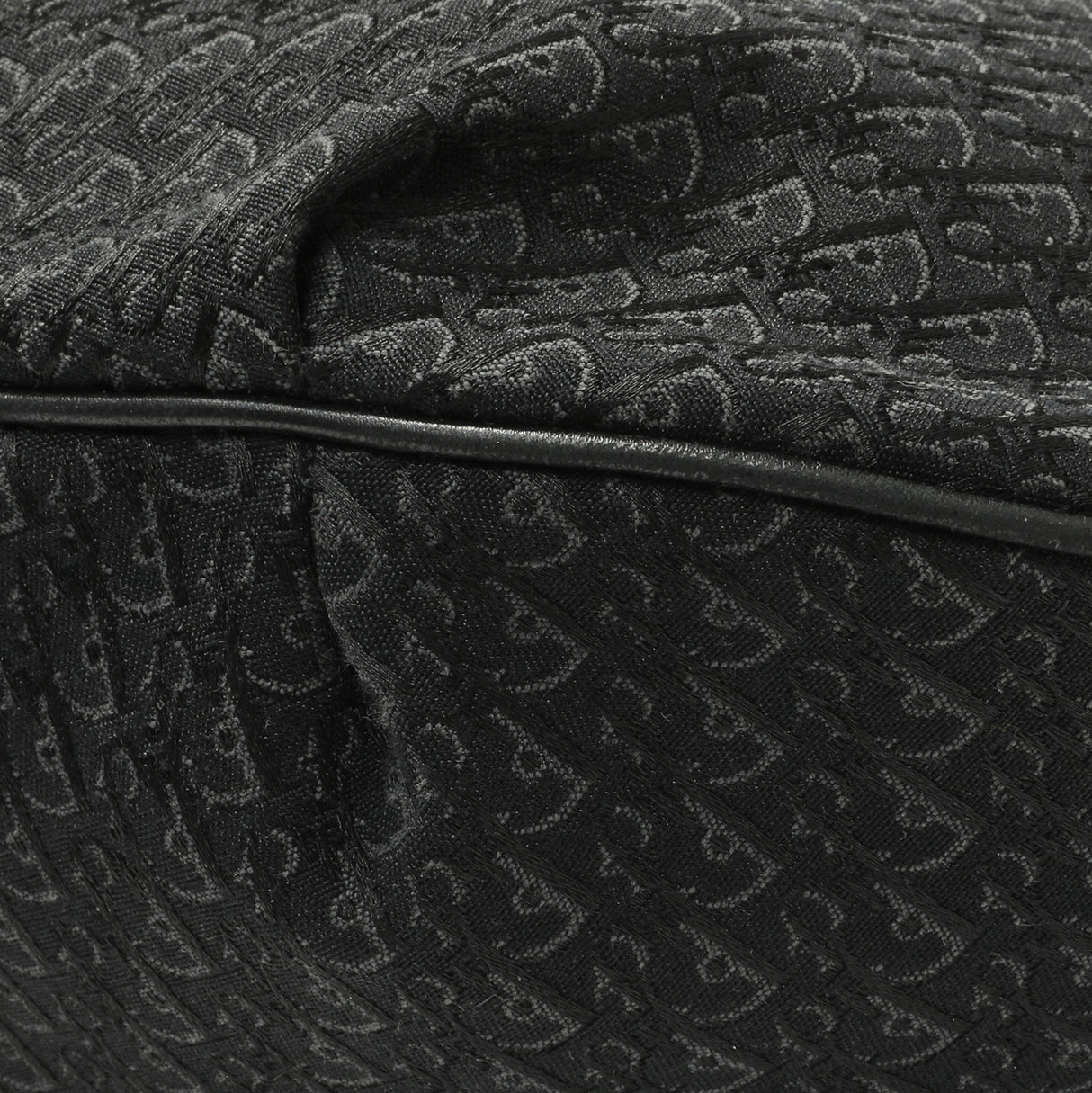 Christian Dior Black Monogram Buckle Hobo Handbags Modaselle