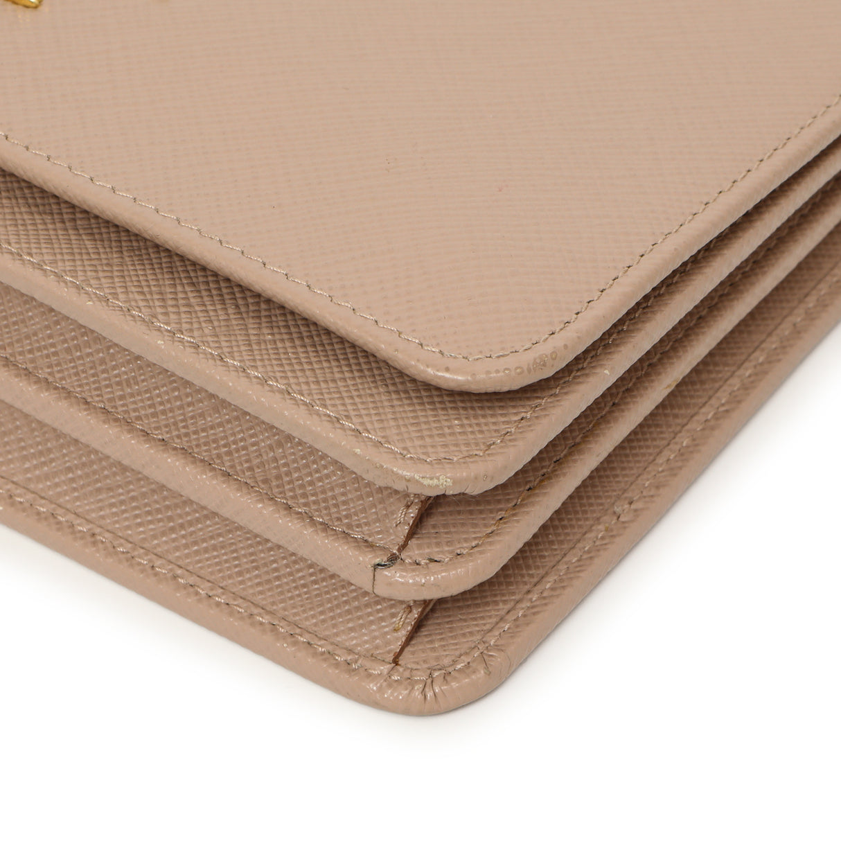 Prada Cammeo Saffiano Lux Chain Wallet Handbags Prada