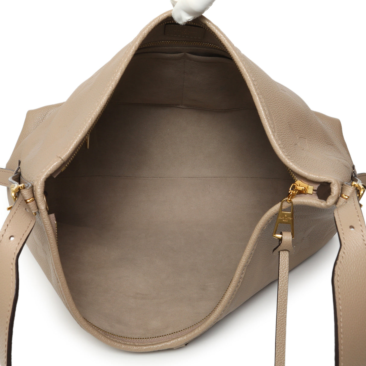 Louis Vuitton Tourterelle Empreinte Monogram Giant Carryall MM Handbags Louis Vuitton