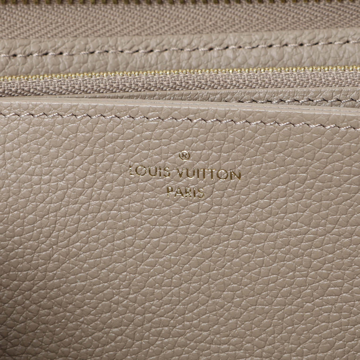 Louis Vuitton Tourterelle Monogram Empreinte Zippy Wallet Accessories Louis Vuitton