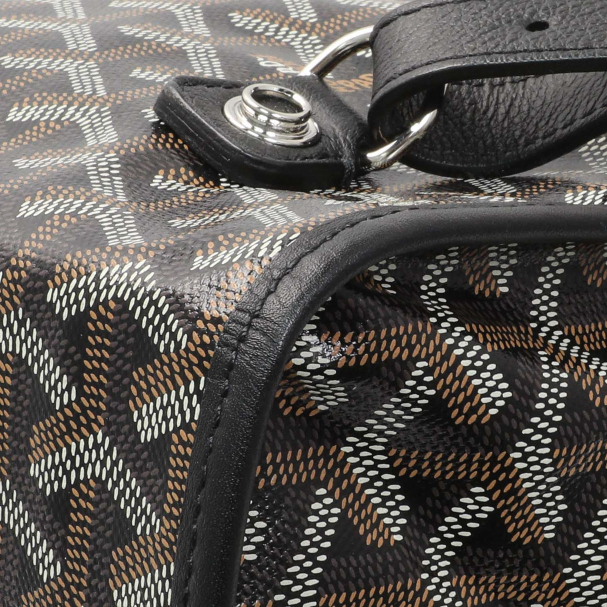 Goyard Black Goyardine Saint Leger Soft Briefacase Backpack Handbags Goyard