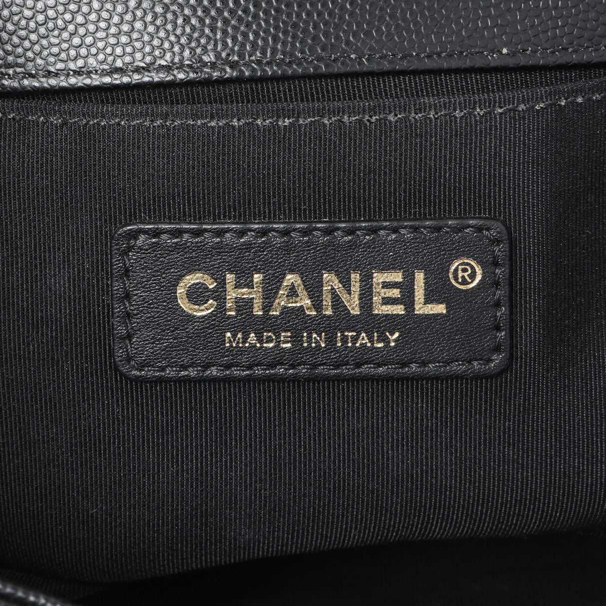 Chanel Black Caviar Quilted Small Boy Flap Handbags Chanel