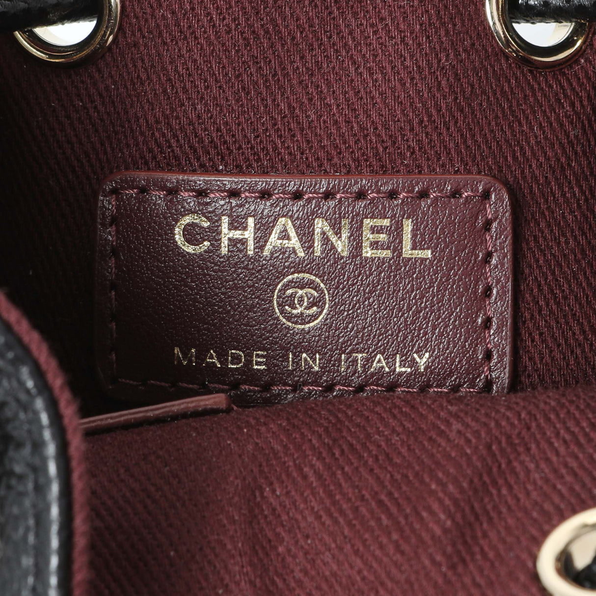 Chanel Black Caviar Mini CC Pocket Bucket Bag Handbags Chanel