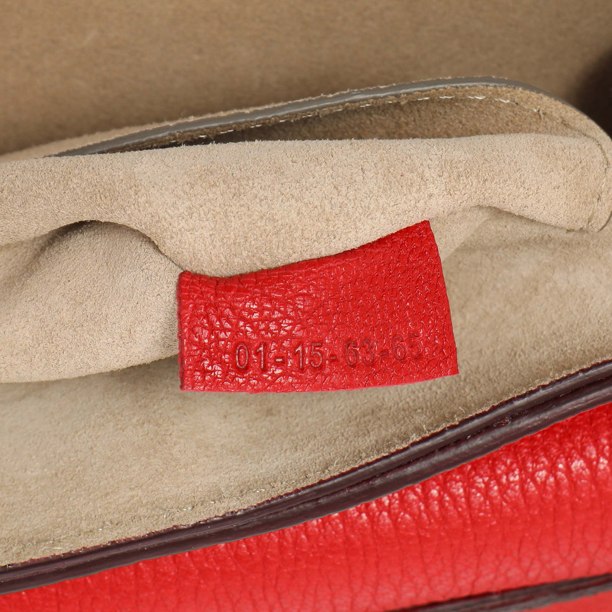 Chloe Red Grained Lambskin Drew Shoulder Bag Handbags Chloe